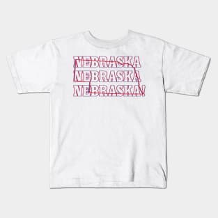 Nebraska, Nebraska, Nebraska! Kids T-Shirt